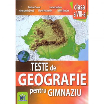 Teste Geografie - Cls a VIII-a foto