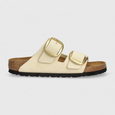 Birkenstock papuci Arizona Big Buckle culoarea bej, 1026585