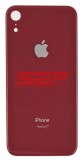 Capac Baterie iPhone XR Rosu - Inlocuire Acumulator Spate Original