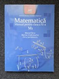 MATEMATICA M1 MANUAL PENTRU CLASA A XI-A - Tena, Andronache, Serbanescu 2010