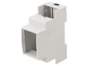 Carcasă pentru Șină DIN Gri 90x36x67 mm 2 Module, KRADEX