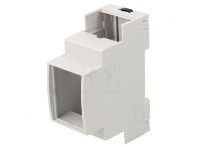 Carcasă pentru Șină DIN Gri 90x36x67 mm 2 Module foto