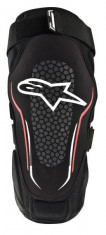 Protectie genunchi ALPINESTARS EVOLUTION culoare negru gri rosu, marime M; S foto