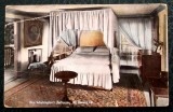 CARTE POSTALA CP SUA Washington`s Bedroom Mt Vernon anii 1904 /10 necirculata **, Printata