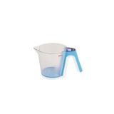 Cantar de bucatarie digital Zilan ZLN 7788,Albastru cu cana, capacitate 2 kg
