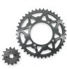 Set Pinioane Transmisie Moto Cross si Enduro, Pinion Spate 41 Dinti si Pinion Fata 14 Dinti, Pas 428, Asix XB27/28 , CROSS ATV ENDURO ATV110 TTR125, Oem