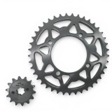 Set Pinioane Transmisie Moto Cross si Enduro, Pinion Spate 41 Dinti si Pinion Fata 14 Dinti, Pas 428, Asix XB27/28 , CROSS ATV ENDURO ATV110 TTR125