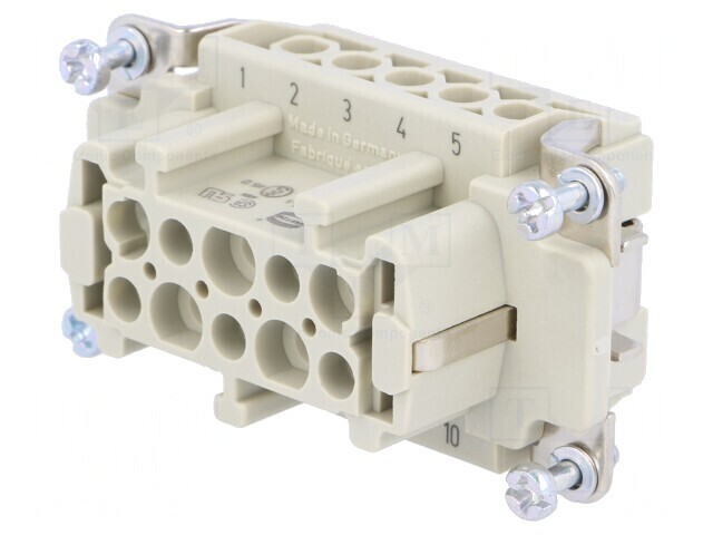 Conector HDC Inserturi Contact Mamă Han E 10 10 PE