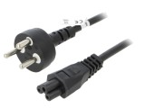 Cablu Alimentare IEC C5 2m Negru 10A 250V
