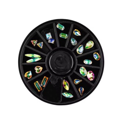Decorațiuni nail art - pietre - diferite forme foto