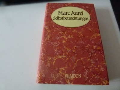 Selbstbetrachtungen -Marc Aurel foto