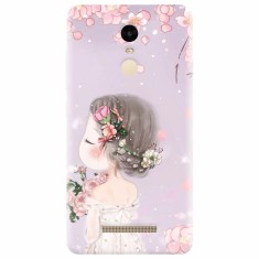 Husa silicon pentru Xiaomi Remdi Note 3, Girl 001 foto