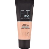 MAYBELLINE FIT ME FOUNDATION 115 IVORY