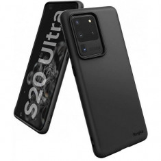 Husa Silicon Samsung Galaxy S20 Ultra - Ringke Air S Black foto