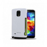 Husa Capac Astrum TC CARD RO Samsung G900 Galaxy S5 Alba, Plastic, Carcasa