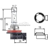 Bec Hella H11 12V 55W 8GH 008 358-121