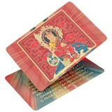 Card de protectie cu Buddha Ksitigarbha