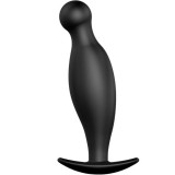 Anal Toys-Plug Anal din Silicon 11.7 Cm, Negru-Waterproof