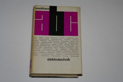 Brockhaus abc elektrotechnik - Leipzig 1978 foto