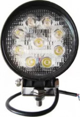 Proiector LED auto offroad 27W 10-30V pentru ATV, 4x4, SUV, Spot Beam 30? foto