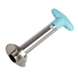 Feliator Ananas Manual, Inox, Verde, 24cm - Feliator Rapid Fructe cu Lame Ascutite