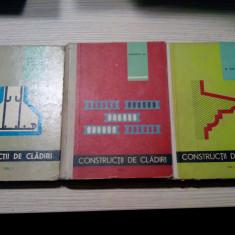 CONSTRUCTII DE CLADIRI - 3 Vol. - Gh. Dima, S. Haret, Stefanescu Gh.-1962