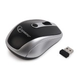 MOUSE GEMBIRD, PC sau NB, wireless, 2.4GHz, optic, 1600 dpi, butoane/scroll 6/1, , negru / gri, &amp;quot;MUSW-6B-02-BG&amp;quot; (timbru verde 0.18 lei)