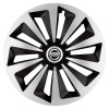 Set 4 capace roti Fox Gri-Negru R17 pentru gama auto Nissan, Autohelix MSA