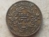 TUNISIA-2 FRANCS 1924, Africa, Bronz-Aluminiu