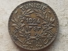 TUNISIA-2 FRANCS 1924
