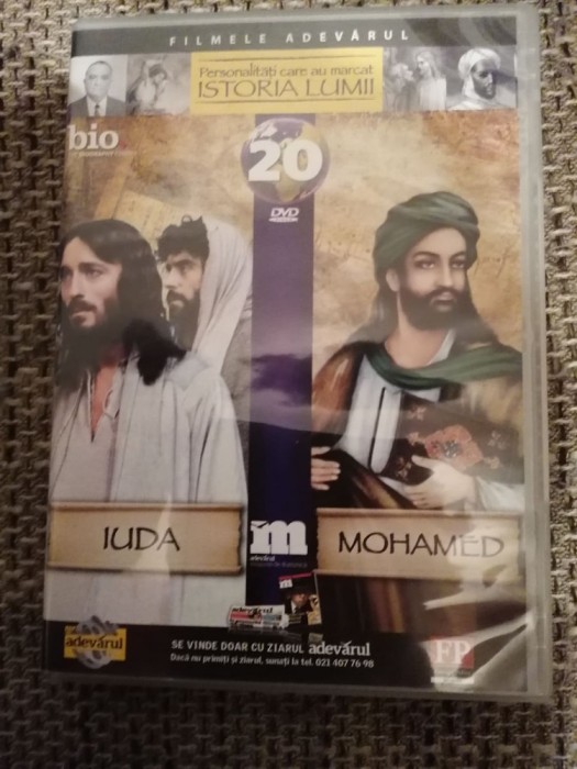 DVD PERSONALITATI CARE AU MARCAT ISTORIA LUMII IUDA-MOHAMED