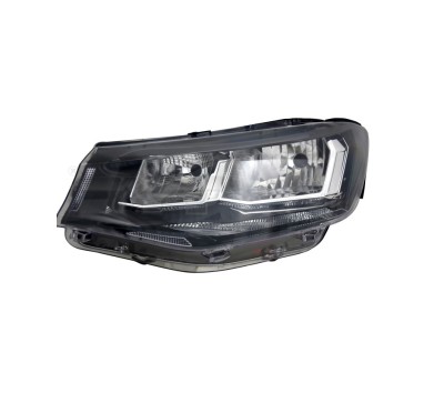 Far VW CADDY, 11.2020-, partea stanga, TYC, cu daytime running light; H15+H7; electrical; cu motor; halogen, foto