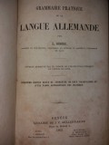 L. GEORG - GRAMMAIRE PRATIQUE DE LA LANGUE ALLEMANDE {1865}