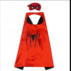 Costum nou pentru copii / Pelerina + masca Supereroi Spiderman
