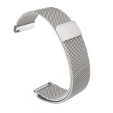 Cumpara ieftin Curea Milanese Slim Fit compatibila Garmin Vivoactive 4, Telescoape QR, 22mm, Argintiu