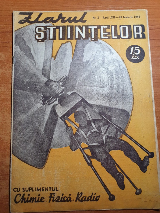 ziarul stiintelor si al calatoriilor 20 ianuarie 1948-articol emil racovita