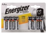 Baterie alcalină AA 1,5V nere&icirc;ncărcabilă set 8 bucăți Base