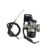 Carburator Piaggio Typhoon 80cc &Oslash;17.5mm (soc electric) - include cablu acceleratie