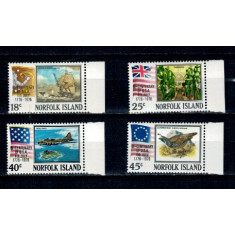 Norfolk Island 1976 - Independenta SUA, serie neuzata