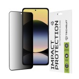 Folie sticla Xiaomi Redmi Note 14 4G (Standard) Techsuit 111D Privacy Full&Atilde;&sbquo;&Acirc;&nbsp;Glue, negru