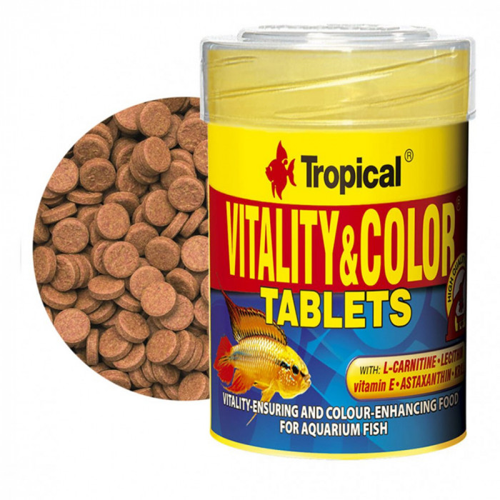 TROPICAL Vitality &amp;amp; Color Tablets 50 ml / 36 g