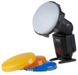 Cumpara ieftin Filtre colorate pentru blitz pe patina cu adaptor universal, FalconEyes