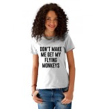 Tricou dama alb - Flying Monkeys - S