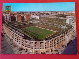 Foto (veche) fotbal-tip carte postala-stadionul SANTIAGO BERNABEU-Real Madrid