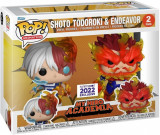 Set 2 figurine - My Hero Academia - Shoto Todoroki &amp; Endeavor | Funko