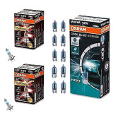 Cumpara ieftin Pachet PROMO Upgrade lumini auto Osram H7 Night Breaker 200% + Set 10 buc W5W Cool Blue