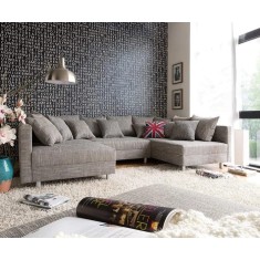 Coltar modular Justin cu taburet 300 x 185 cm