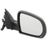 Oglinda usa exterioara Jeep Cherokee, 09.2018, montare dreapta, reglaj electric; carcasa neagra, grunduit; sticla convexa; sticla crom; 10 gauri / 3