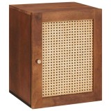 Cumpara ieftin Dulap de Baie cu raft cu depozitare cu ușă Maro 38 x 33.5 x 48 cm