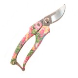 Foarfeca pentru vita de vie Micul Fermier, 6 cm, model floral